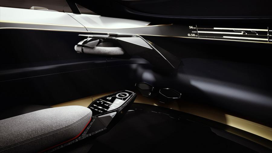 Детали интерьера Aston Martin Lagonda Vision Concept 2018 года  (фото 21 из 28)